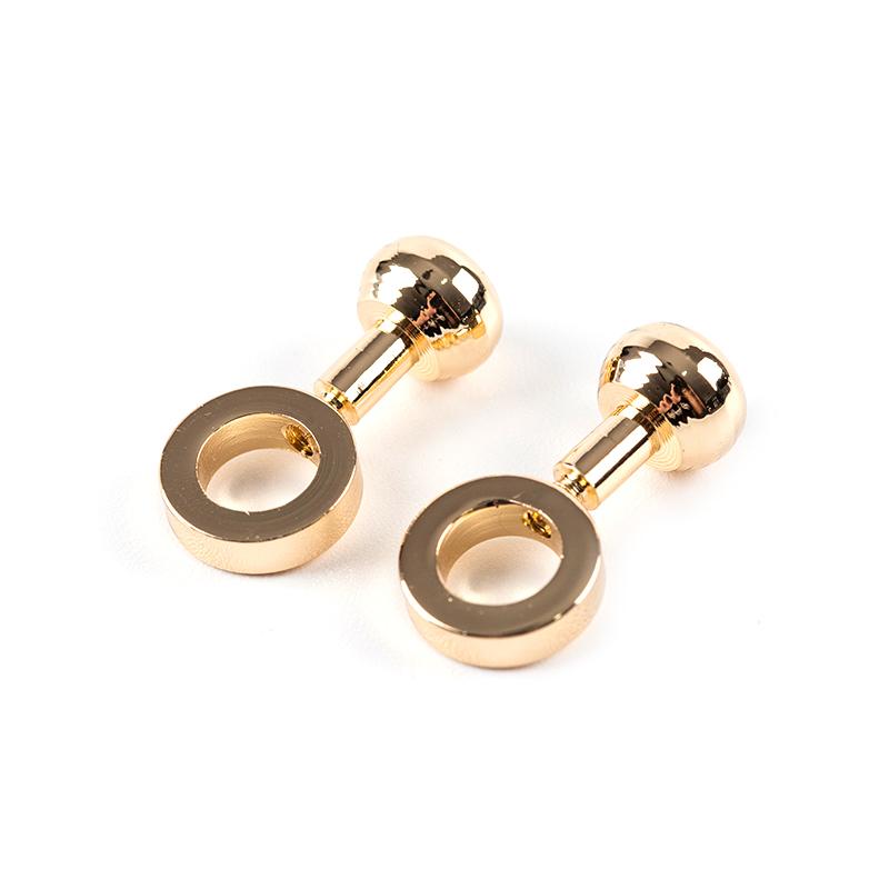 2Pcs Pure Copper Bag Zipper Transform Buckles Accessories Diy Handbag Repair Kit