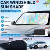 For ZEEKR 7X Foldable Front Windshield Sun Shade UV Reflective Sun Protection Cover Car Interior Accessories
