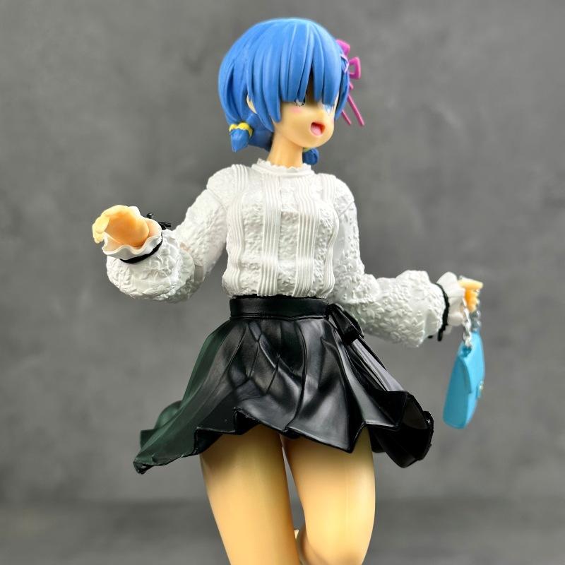 Life in a Different World from Scratch: Rem’s Different Color Standing Two-Dimensional Beautiful Girl Figure Anime Ornament
