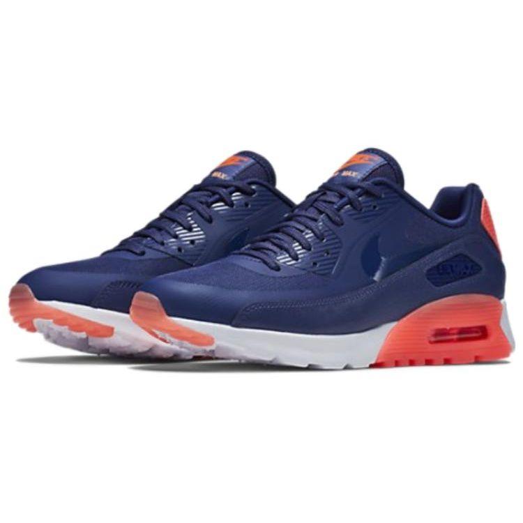 Nike Air Max 90 Essential Retro Comfortable Fabric Leather Synthetic Durable Lightweight Low-Top Air Cushion Casual Running Shoes 724981-400
