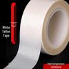 3J White High-Temperature PTFE Fiberglass Tape