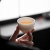 Handmade Mutton Fat White Porcelain Kung Fu Tea Cup - Ceramic Household Small Tasting Set