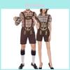 New German Oktoberfest Costume For Men And Women Adult Lederhosen Beer Festival Outfit