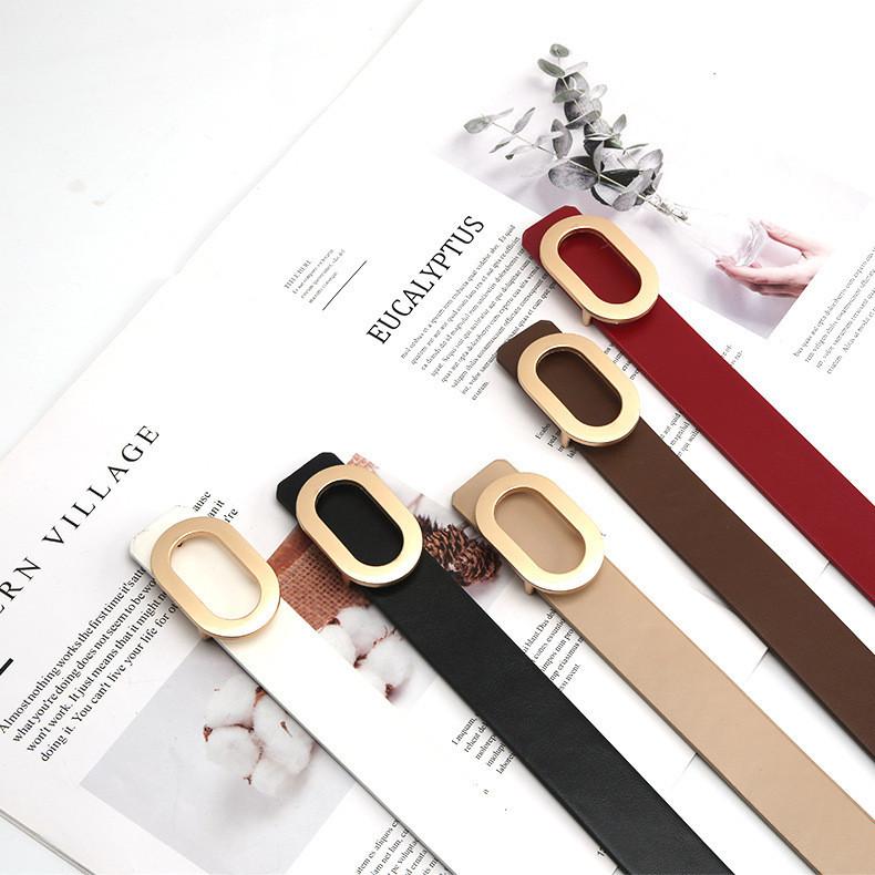 Stylish Vintage Buttoned Thin Waist Belt With Unique Buckle For Women's Jeans Dress Decor Available Now