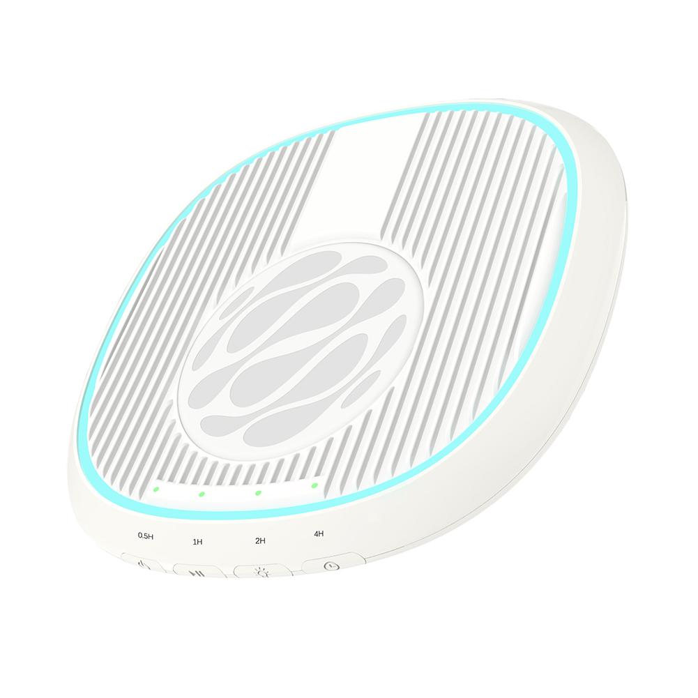 

Mechanical Turntable Pad RGB Lights Automatic Mouse Jiggler Mover ON/Off Switch Type-C Charging Cable for Computer Awakening белый