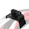 Supporto Lampada Anteriore Bicicletta Pratico Adattatore Casco Staffa Leggera Conversione Fissa per Fotocamera Sportiva GoPro