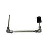Double-Sided Jazz Drum Adapter & Cymbal Extension Stand with Cowbell Clamp
