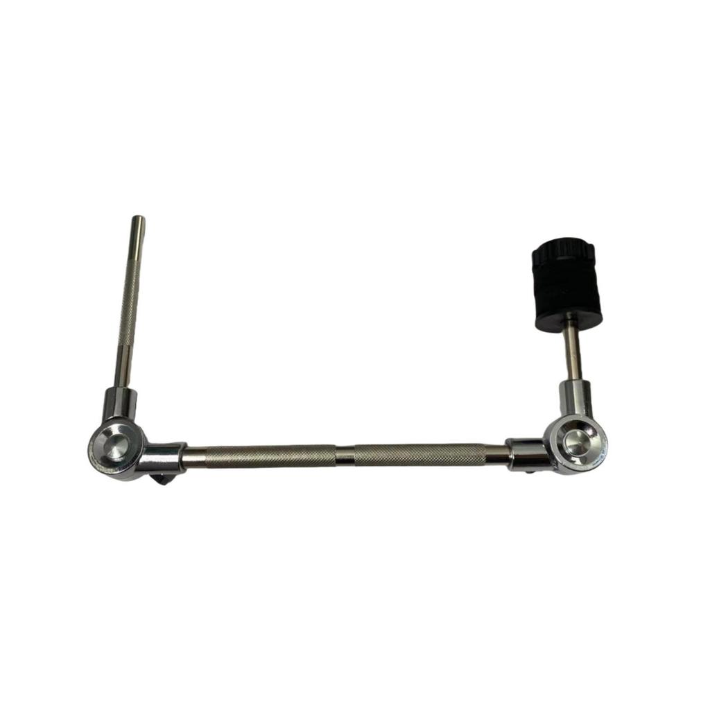 Double-Sided Jazz Drum Adapter & Cymbal Extension Stand with Cowbell Clamp