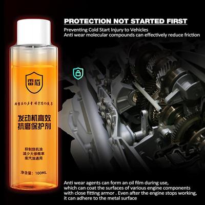 100ML Motorzylinder Reparaturmittel Additivöl für Motorschutz Geräuschreduzierung Verschleißschutz Reparaturöl Reibung reduzieren