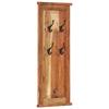 VidaXL Porte-manteaux 2 pcs Bois massif d'acacia 38x100 cm