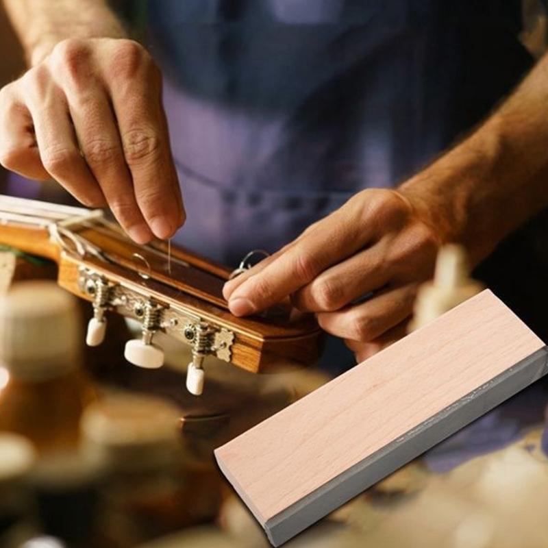 Guitar Fret Leveling File Sanding Blocks Polishing Trimmer Fingerboard End Bevel File Crowning Leveling Tool Enduring