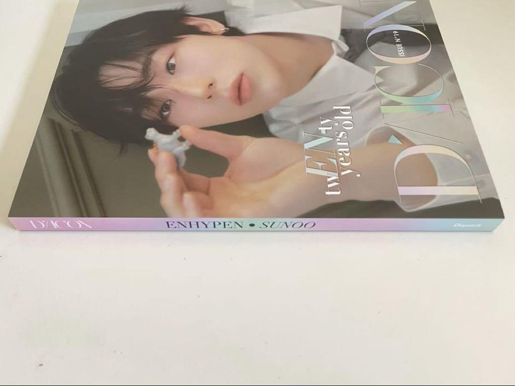 [USED] ENHYPEN DICON Photobook Poster Sunwoo