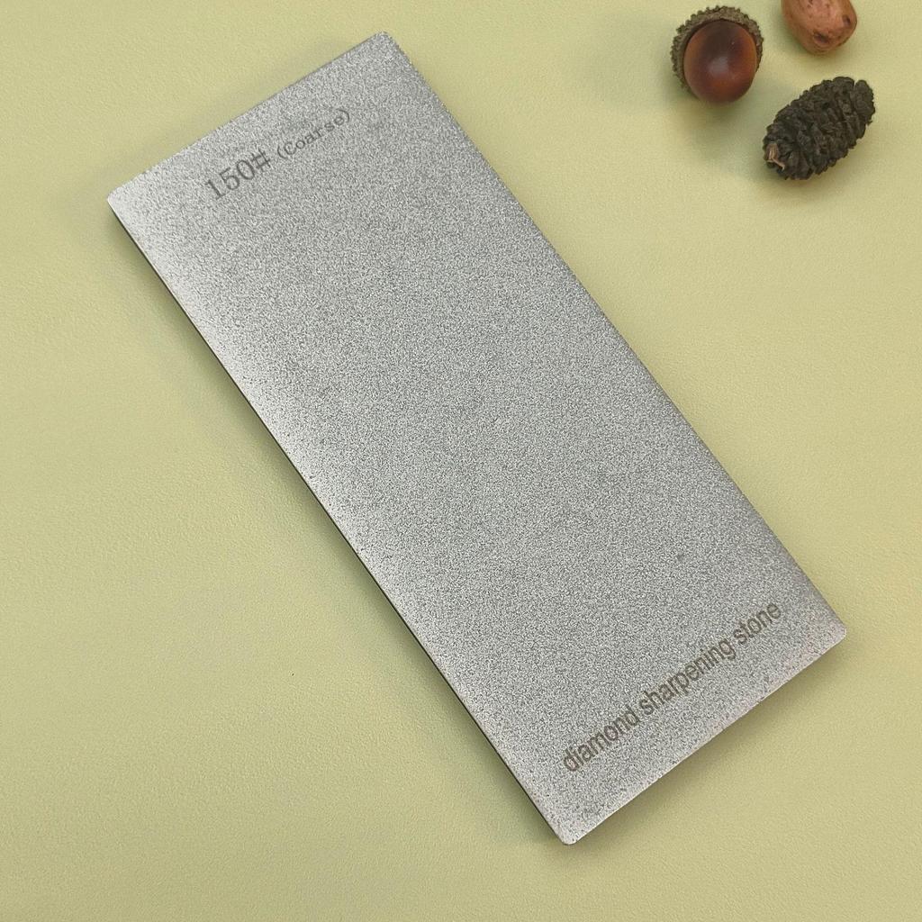 Diamond Whetstone Knife Sharpener with Non-Slip Acrylic Base - Single/Double-Sided.
