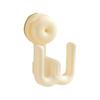 Yousheng Suction Cup Slipper Hook, No Drill Wall Mount Vertical Storage, Moisture Proof Corrosion Resistant Organizer, for Bathroom