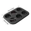 Non-Stick Muffin Pan Carbon Steel Cupcake Mold Kitchen Baking Tool Cheesecake Pan  Bakery
