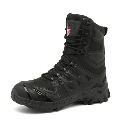 Men Climbing Shoes Waterproof Tactical Boots Military Hunting Hiking Shoes Breathable Army Boot Anti-Slip Motorcycle Zapatillas