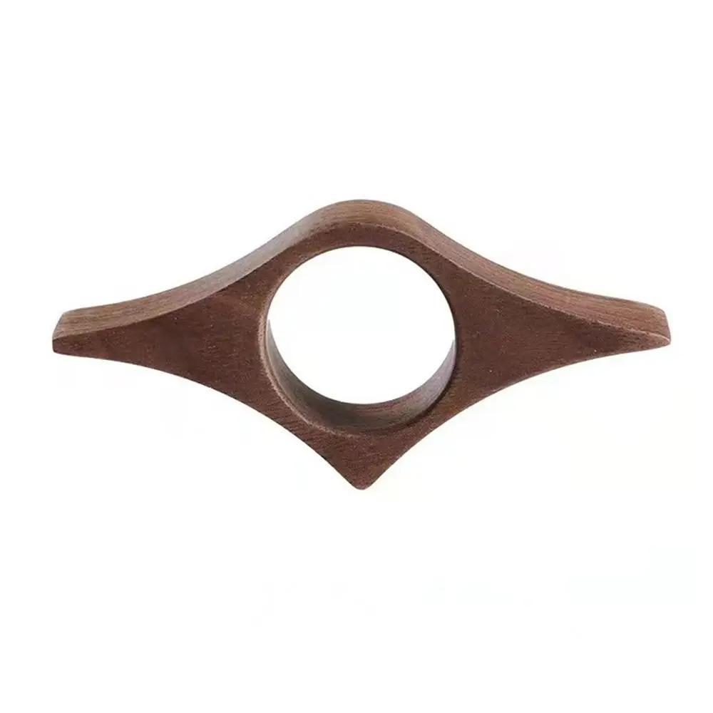 1Pcs New Wooden Thumb Bookmark One Hand Reading Ring Thumb Book Support Book Page Holder Page Turning Fixed Bookmarks