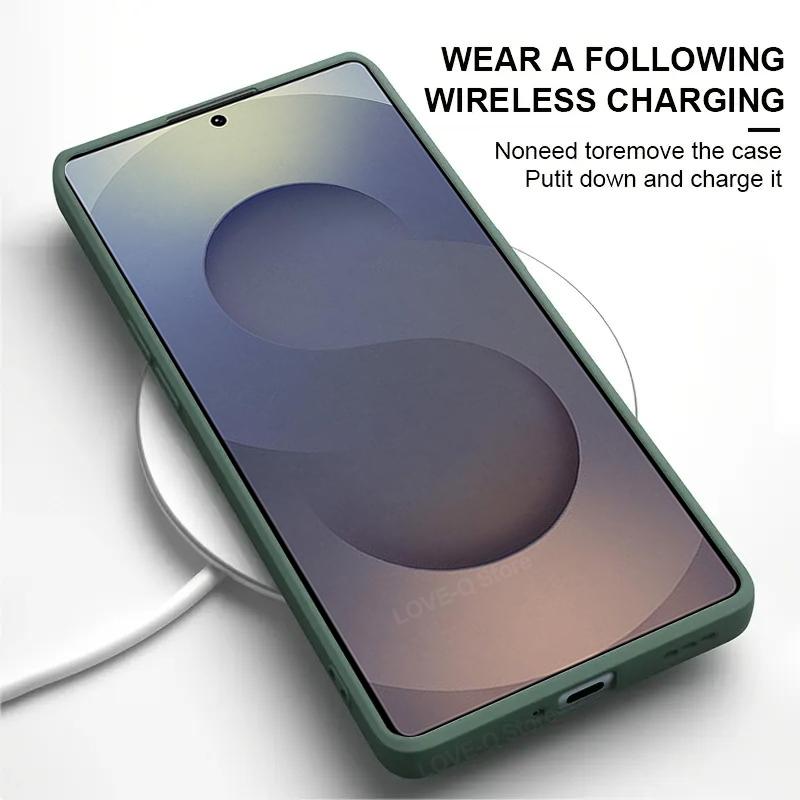 For S25 Ultra Plus Case Silicone Phone Case For Samsung Galaxy S25 S 25 Ultra Plus S25Ultra Cases Camera Protective Cover