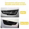 12" X 72" Car Taillight Headlight Vinyl Wrap Film Fog Tint Light Matte Black