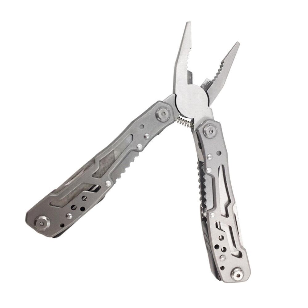 Multifunctional Stainless Steel Multi-tool: Pocket Pliers, Saw, Folding Pliers, Outdoor Tool