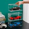 Transparent 1:24 Toy Car Display & Storage Box (Stackable)