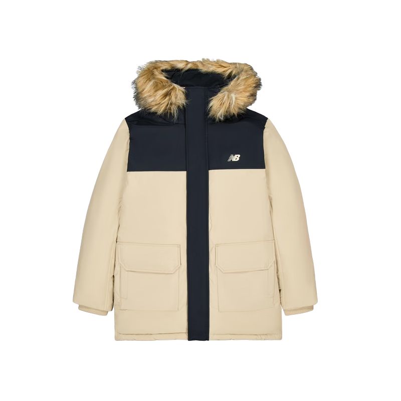 Мужская пуховая куртка New Balance Хаки AMJ43357-INC L