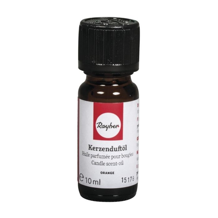 Huile parfumée - Rayher - Kerzenduftöl - 10 ml - Couleur Orange - Parfait pour événements