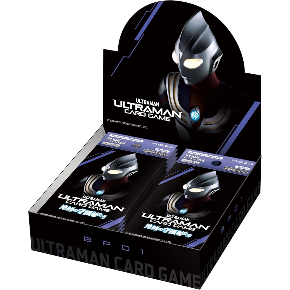 Ultraman Card Game Booster Pack 01 Earth Guardians Box of 24 Packs