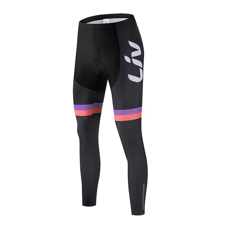 

2025 New LIV Cycling Sports Cedar Suit Polyester Fiber Cycling Jersey Moisture Wicking Cycling Bib Sponge Cushion Cycling Pants 4XL рожевий