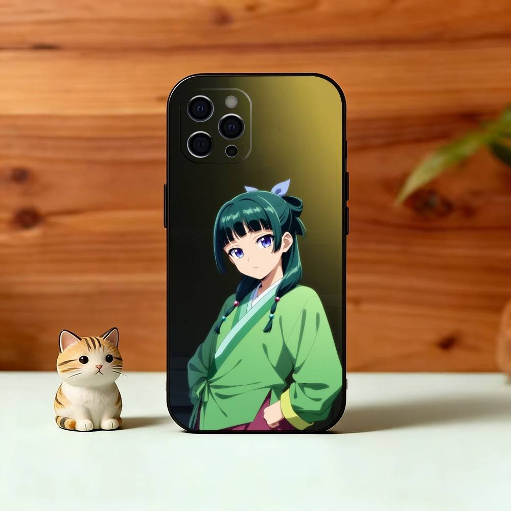 Apothecary Diaries-Mao Mao Phone Case Silicone Soft For IPhone 17 16 15 14 13 12 11 X XR Plus Pro Max Plus