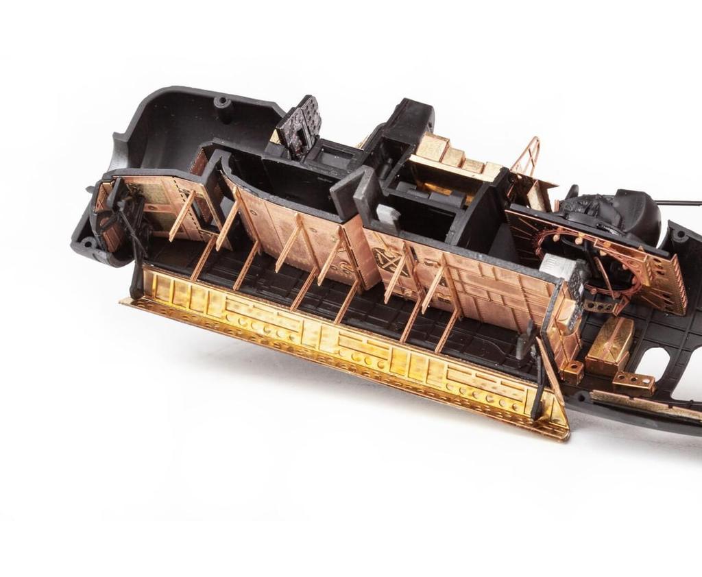 Eduard 1/72 TBM-3 Bomb Bay Etching Parts (for Hobby Boss) Plastic Model Kit Parts EDU72748 (Airplane)