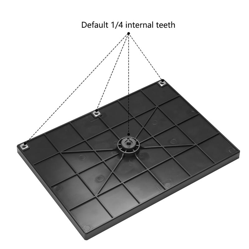 Microphone Stand Sound Card Tray 1 Set Sturdy Plastic Bracket Easy Install for Live Streaming Vlogging Online Class