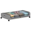 Under-Bed Storage Box with Wheels Large Capacity Dustproof Multi-Purpose Storage Container Clothes Toys Organizer with Clear Window