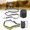 Dog  ing Waist Pack Leash   Reflective Elastic Hands   Dog Leash for Running Walking Hiking