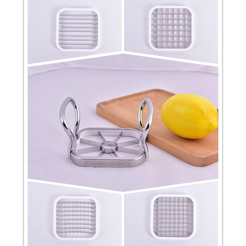 5 In 1 Stainless Steel Multifunction Vegetable Fruit Cutter Kitchen Gadgets