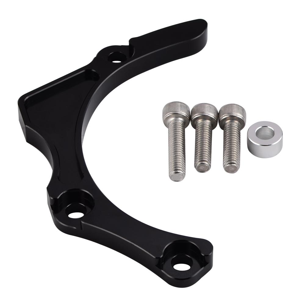 NICECNC ATV Aluminum Engine Case Saver Guard Protector Cover For Honda Sportrax 450 TRX450R TRX450ER TRX 450R 450ER 06-14 Black