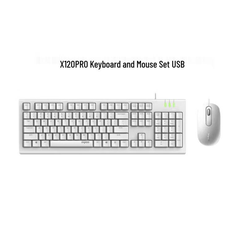 

Rapoo Wired Keyboard and Mouse Combo
