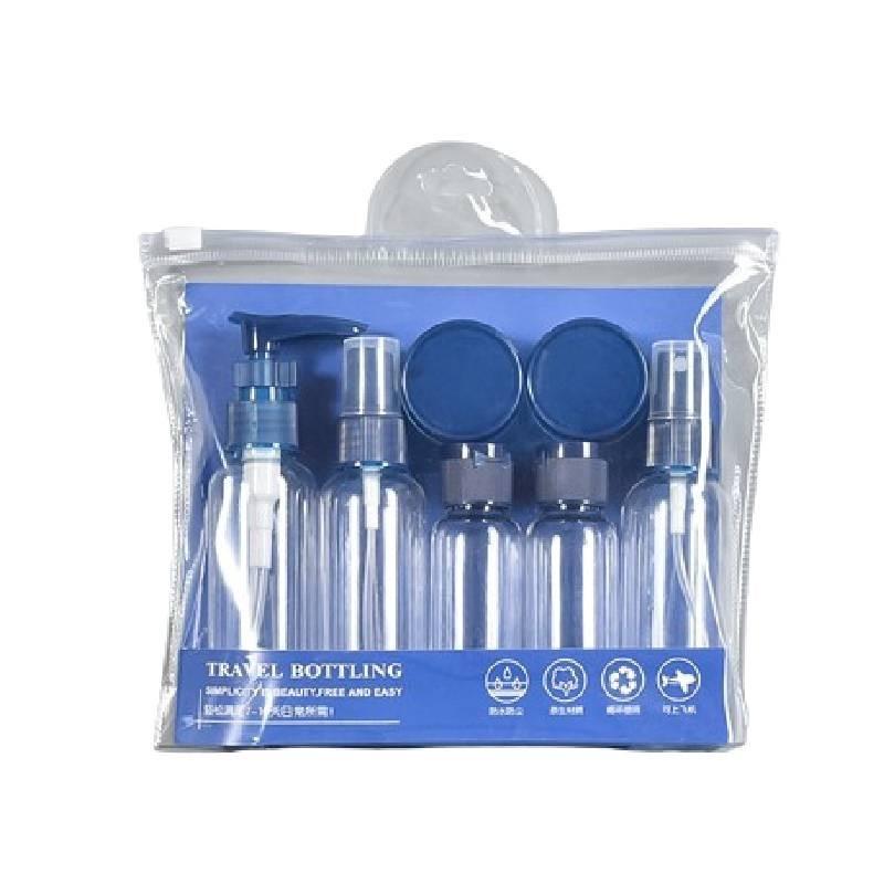 7pcs Makeup Travel Dispenser Portable Toiletry Kit Pressed Spray Tools Bottle