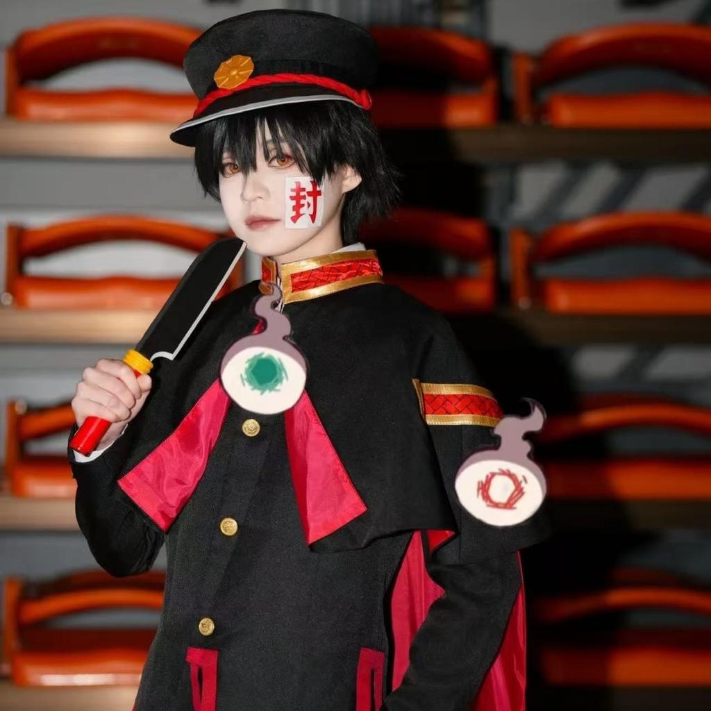 Jibaku Shounen Hanako Kun Nene Yashiro Cosplay Costume Wigs, Halloween Party