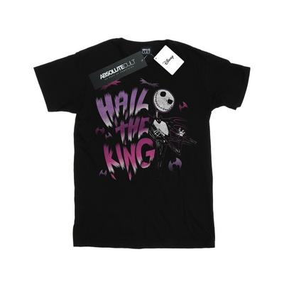 Womens/Ladies Nightmare Before Christmas Hail The King Cotton Boyfriend T-Shirt
