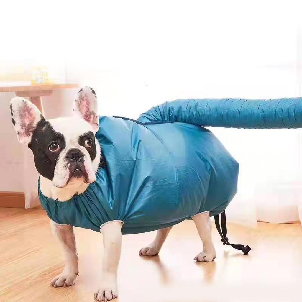 Pet Drying Bag Portable Hands Free Quick Drying Pet Drying Coat for Small and Medium Dogs S(5?13