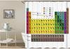 Tavola Periodica Degli Elementi Tenda da Doccia Bagno Tessuto Impermeabile Lavabile Paravento Vasca Decorazione 240X180Cm Tende da Doccia