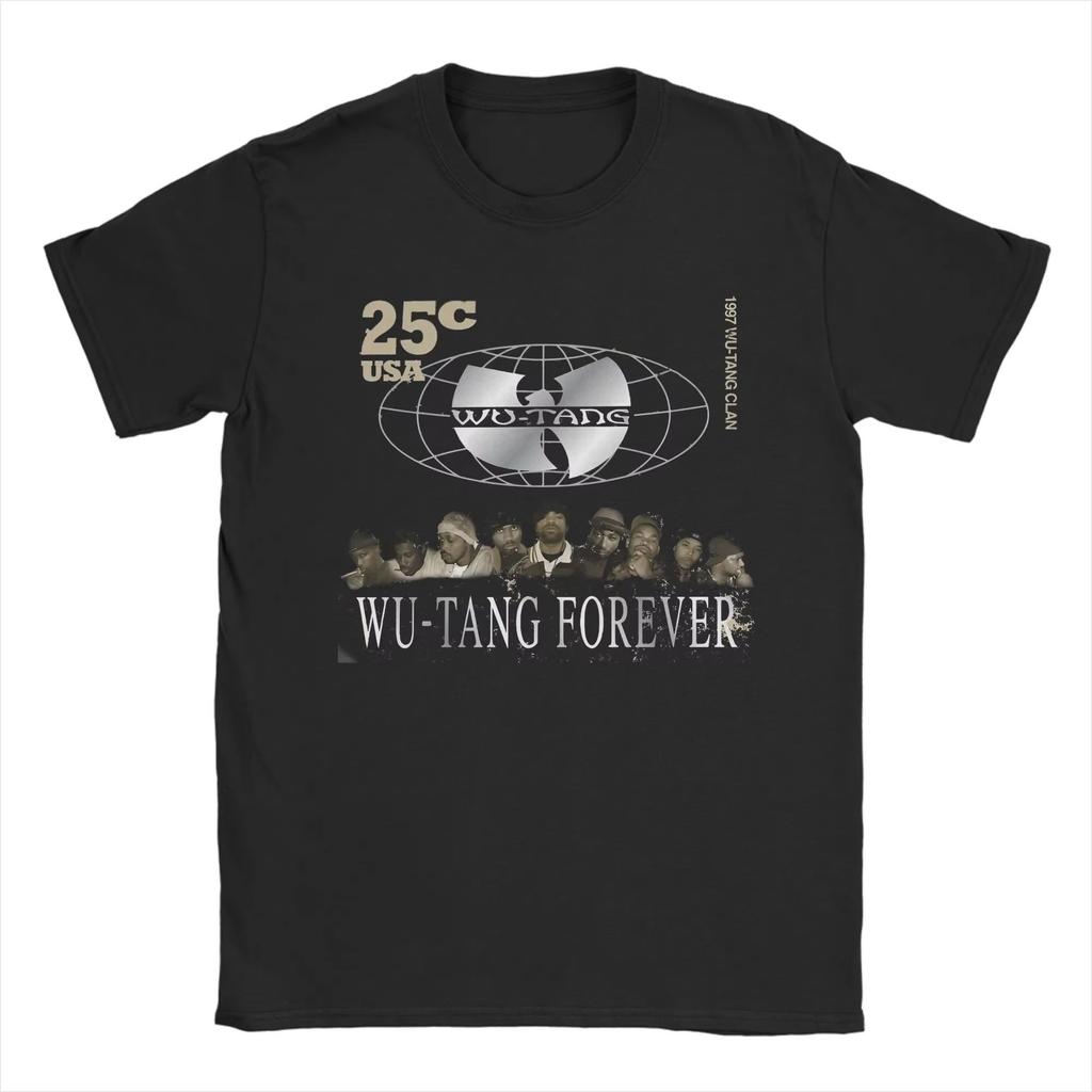 Rock Y2k Hip Pop Tops Fashion The Final Chamber Wu Clan T–tangs Forever Tour T-Shirts Casual Loose Clothes Unisex