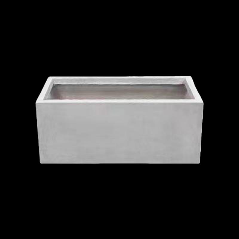 Rectangular Cement Outdoor Planter