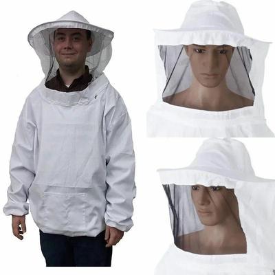 Chaqueta de Apicultura Protectora, Velos, Monos, Equipo, Sombrero para Apicultura, Traje con Mangas, Material de Apicultura, Chaquetas Ventiladas para Apicultura