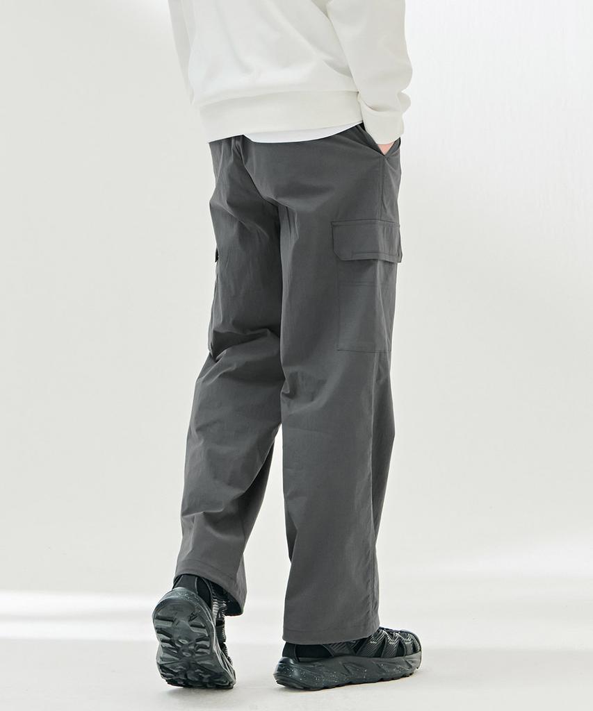CHASECULT Men'S Wide Hem Drawstring Cargo Pants-Dark2212B09