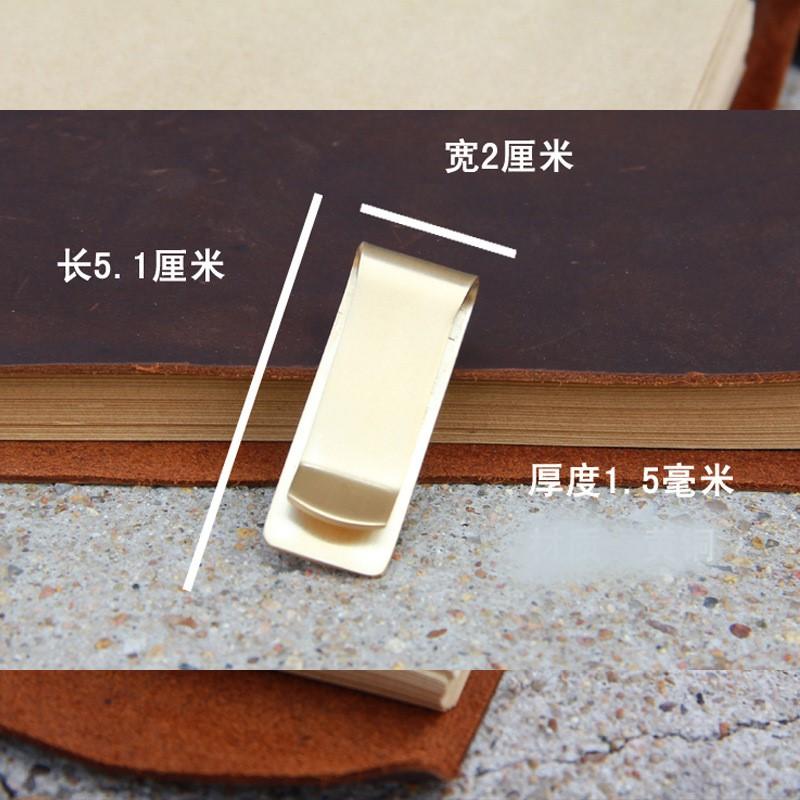 Acero Inoxidable Delgado Bolsillo Diseño Hombre Billetera con Clip para Billetes Efectivo Identificación Tarjeta de Crédito Negocios Soporte para Dólares Latón Pinza para Billetes