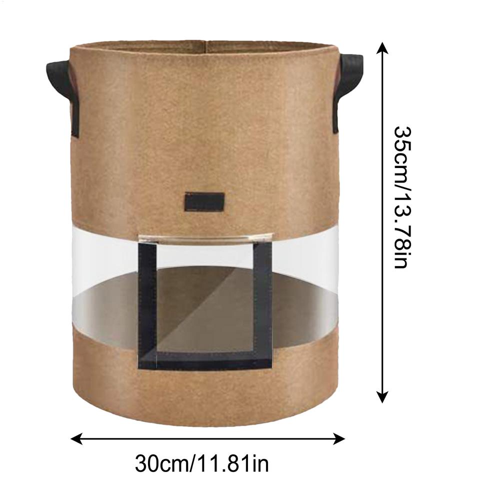 

Нетканый войлок мешки для выращивания растений ткань садовый картофельный горшок теплица мешки для выращивания овощей увлажняющие вертикальные инструменты