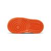 Air Jordan 1 High OG TD Starfish Sneakers da Bambino Arancione Bianco Cacao-Wow CU0450-101