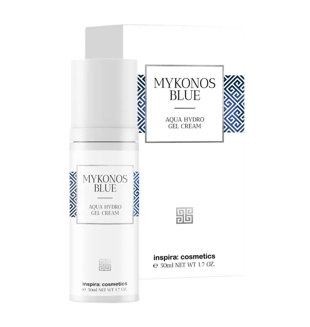 

Intensively moisturizing cream ONLY Mykonos Blue AQUA HYDRO GEL GREAM Inspira:cosmetics 50 ml